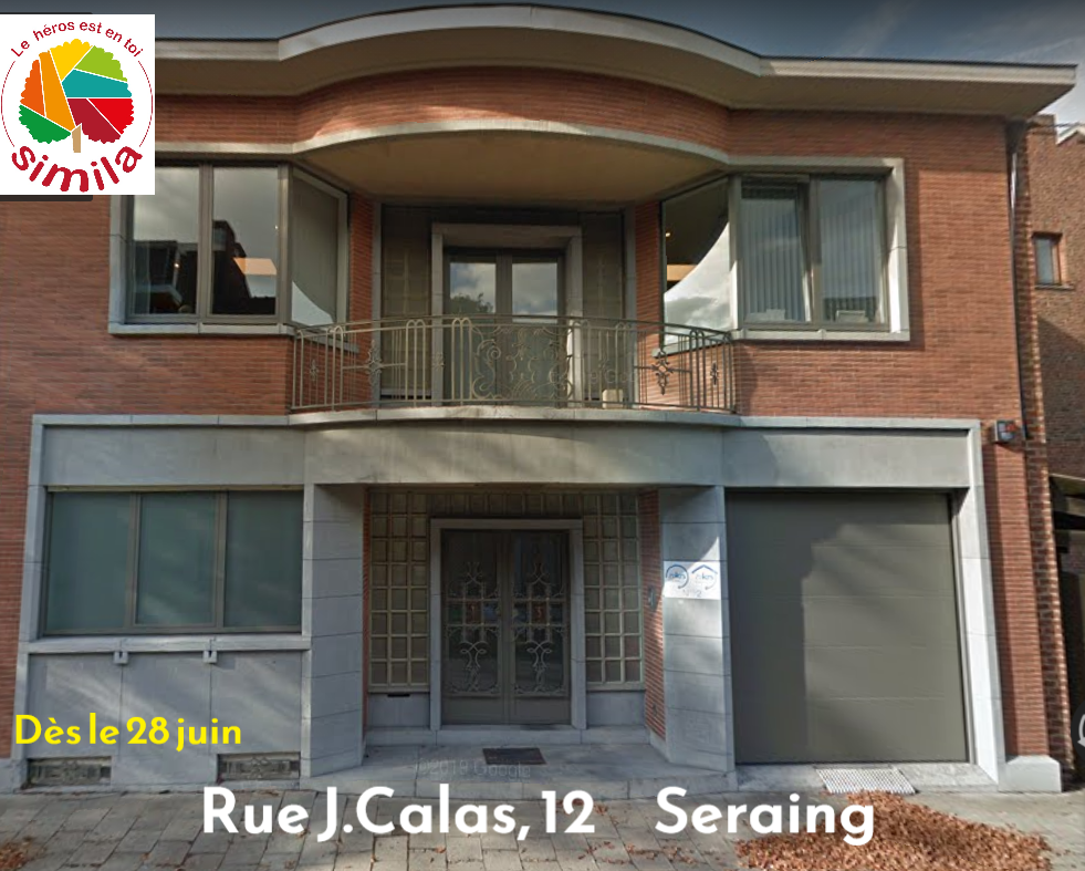 Nouvelle adresse